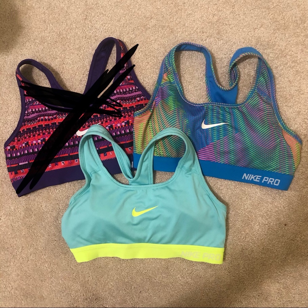 Nike sports bras